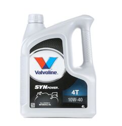 Valvoline SYNPower 10W-40 4 Liter Motoröl 4T Motorrad Motorenöl