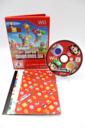 New Super Mario Bros. Wii - Nintendo Wii Spiel mit Anleitung