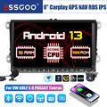 Android 13 Carplay Autoradio GPS 32G Kam MIK Für VW GOLF 5 Passat Touran Polo T5