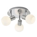 Brilliant Spotrondell Spot Strahler Decken Leuchte Lampe E14 dimmbar schwenkbar