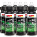 6x SONAX PROFILINE OS 02-06 One Step Polish Glanzpolitur + Versiegelung 1L