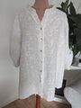 Leinen Bluse - Made in Italy - Gr. 44/46