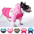 Hundemantel Hundejacke Winter Overall Kapuzenpullover Wasserdicht Warm Hundweste