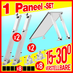 PV Solar Modul Halter Wand Dach Boden Balkonkraftwerk Balkongeländer Winkel⭐⭐⭐⭐⭐ ALLES TOP | Verstellbar 15-30° ⭐⭐⭐⭐⭐⭐