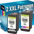2 TINTE PATRONEN 2xPG-545+CL-546 XL für CANON IP2850 IP2855 MG2440 MG2455 MG2540