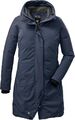 Killtec Damen Funktionsmantel Parka mit Kapuze, Winterjacke, dunkelblau, DE 44