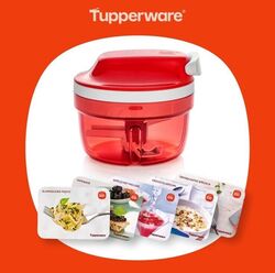 Tupperware Angebot Super Sonic Turbo Chef Zerkleinerer Zwiebelschneider +Rezepte