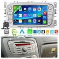 7" Autoradio für Ford Focus II MK2 Mondeo MK4 C/S-MAX Galaxy GPS Navi Android 13