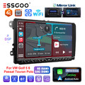 9" Carplay Autoradio Android 13 GPS DSP 4G Für VW GOLF 5 6 Touran Caddy T5 4+64G