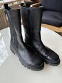 Gabor Stiefel Leder Schwarz Gr.6 (39)