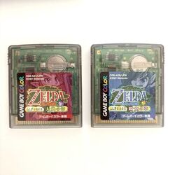 Nintendo Gameboy Color The Legend of Zelda Oracle of Seasons & Ages GBC Spiel...