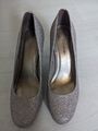 Tamaris Damen Pumps Gr. 39, NEU, goldglitzernd elegant 