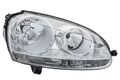 Hella Halogen Hauptscheinwerfer Scheinwerfer Rechts passend für VW Golf 5 1.4