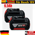 2X 6,5Ah Original Akku für Bosch 18V Professional GBA GSR BAT618 BAT609 BAT620 