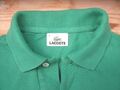 TP0793 LACOSTE Damen POLOSHIRT Polo-Shirt Grün kurzarm Gr. XS TOP