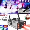 1200W U`King Nebelmaschine RGB 6LED Bühnenlicht Halloween Party dj Fernbedienung