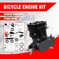 2-Takt 110CC Gas Motor Motorisiert Fahrrad Benzin Bike Engine CDI Kit 55 km / h