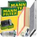 MANN FILTER INSPEKTIONSPAKET passend für 1.9 TDI AUDI A4 B5 VW PASSAT B5 3B2 3B5