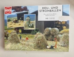 1212 Busch H0 Heu und Strohballen Landschaftsbau Modellbau OVP 1:87 *