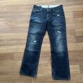 Tommy Hilfiger Herren Jungen Destroyed Jeans Hose Blau  Gr. Inch W34 / L32