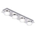 Litecraft Bolton Spotlight Bar Badezimmer IP44 4-armig - poliertes Chrom Abstand  