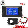 AC DC LCD-Panel Digital Power Watt Meter Monitor Spannung Voltmeter Amperemeter