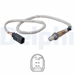 DELPHI (ES21295-12B1) Lambdasonde Lamdasonde für MERCEDES
