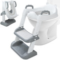 Toilettensitz Toilettentrainer Mit Treppe Und Griffe Faltbar Kinder WC Sitz Toil