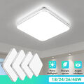 LED Deckenlampe Ultraflach Panel Deckenleuchte Wohn Schlafzimmer Küche 18W-48W