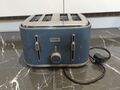 Breville Obliq VTT972 4-Scheiben-Toaster grau & gold