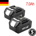 2X 18V 7,0Ah für Makita  Akku  BL1860- 2er Set - 197422-4 BL1850 BL1830 B