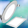 10x/50x LED Panel Deckenleuchte Einbaustrahler Einbauleuchte EinbauSpot 3W-24W