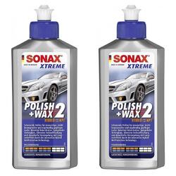 SONAX XTREME Polish+Wax 2 Hybrid NPT Lackpolitur Lackversiegelung 2 x 250ml