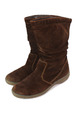 Ecco Gr.41 Damen Stiefel Stiefeletten Boots Herbst/Winter Wildleder Braun  E 815