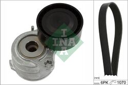 Schaeffler INA Keilrippenriemensatz 529 0420 10 für OPEL CROSSLAND P17 P2QO Van