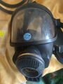 Atemschutz Gasmaske Auer M40x3 Gewinde mit Ersatz Teile