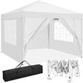 3x3m Pavillon Wasserdicht Faltpavillon Stabil Pop-up FaltbarGartenzelt Partyzelt