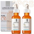 2x La Roche-Posay Pure Vitamin C10 Serum Anti-Ageing Serum 30ml/ 1 fl oz DE