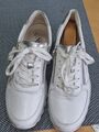 Gabor Damen Schuhe Sneaker Rollingsoft  Leder Gr.39 UK 6 Weiß 