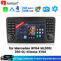 4Kern Android 13 Für Mercedes Benz W164 GL320 ML350 X164 Autoradio GPS Navi +FAN