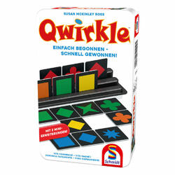 Schmidt Spiele Qwirkle, Familienspiel, Brettspiel, Rollenspiel, 2 bis 4 Spieler