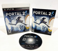 PORTAL 2 PS3 SONY PLAYSTATION 3 COMPLETE SET W/ MANUAL 2011 VALVE CORPORATION