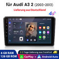 Android13 Autoradio GPS carplay andriod auto für Audi A3 S3 RS3 8P/V FM DAB 128G