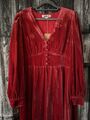 Rotes Samtkleid von Boden Direct Größe 40 NEU! Neupreis 210,-€