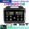 DAB+ 32G Autoradio Android 13 Carplay GPS Navi Kam Für KIA Sportage 3 2010-2016