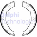 DELPHI HANDBREMSBACKEN SATZ FESTSTELLBREMSE passend für PEUGEOT 406 607 | LS1881