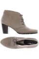 Tamaris Stiefelette Damen Ankle Boots Booties Gr. EU 39 Leder Beige #l77ch2p