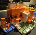 Lego Minecraft 21178 Die Fuchs-Lodge