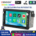 DAB+ KAM Android Autoradio Carplay GPS Für VW Polo 9N Golf 4 Passat B5 Jetta T5