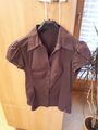 Zero Base Bluse Shirt braun Gr. 36